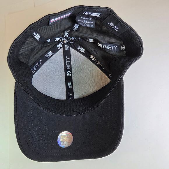 New Era 39THIRTY Houston Astros 2017 World Series Champs Hat OSFM Black Gray - Picture 6 of 11